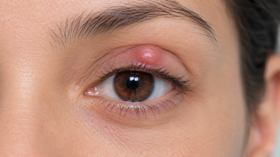 O calázio é uma inflamação crónica e não infeciosa de uma das glândulas sebáceas da pálpebra (geralmente as glândulas de Meibómio)